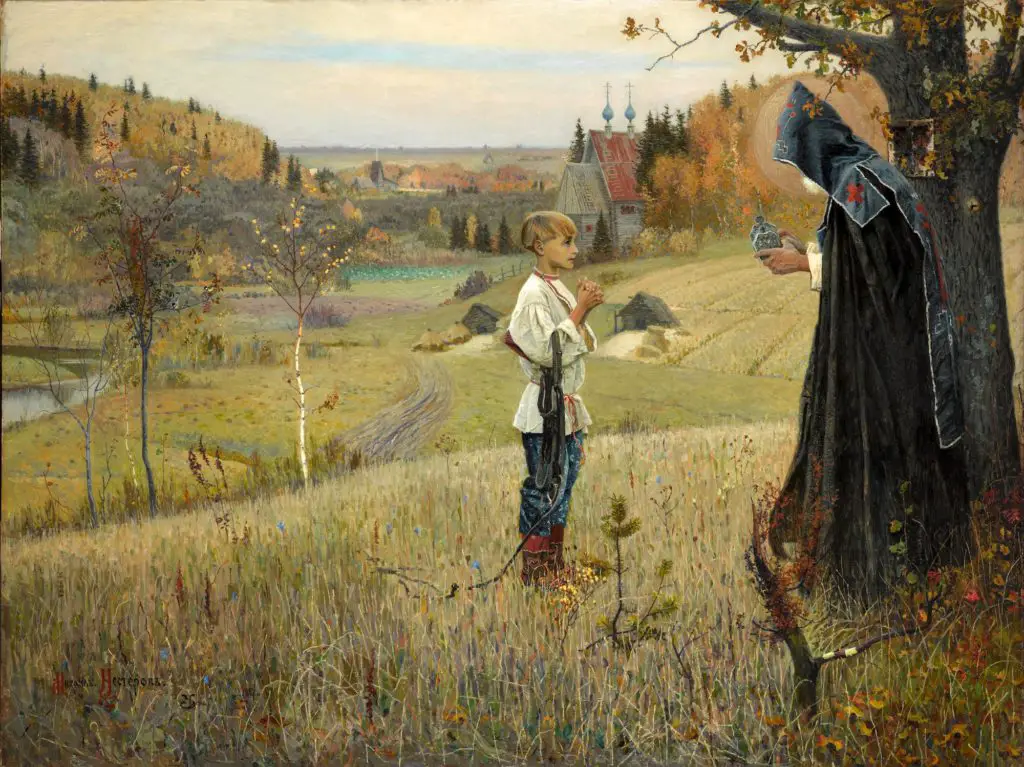 Mikhail Nesterov's painting