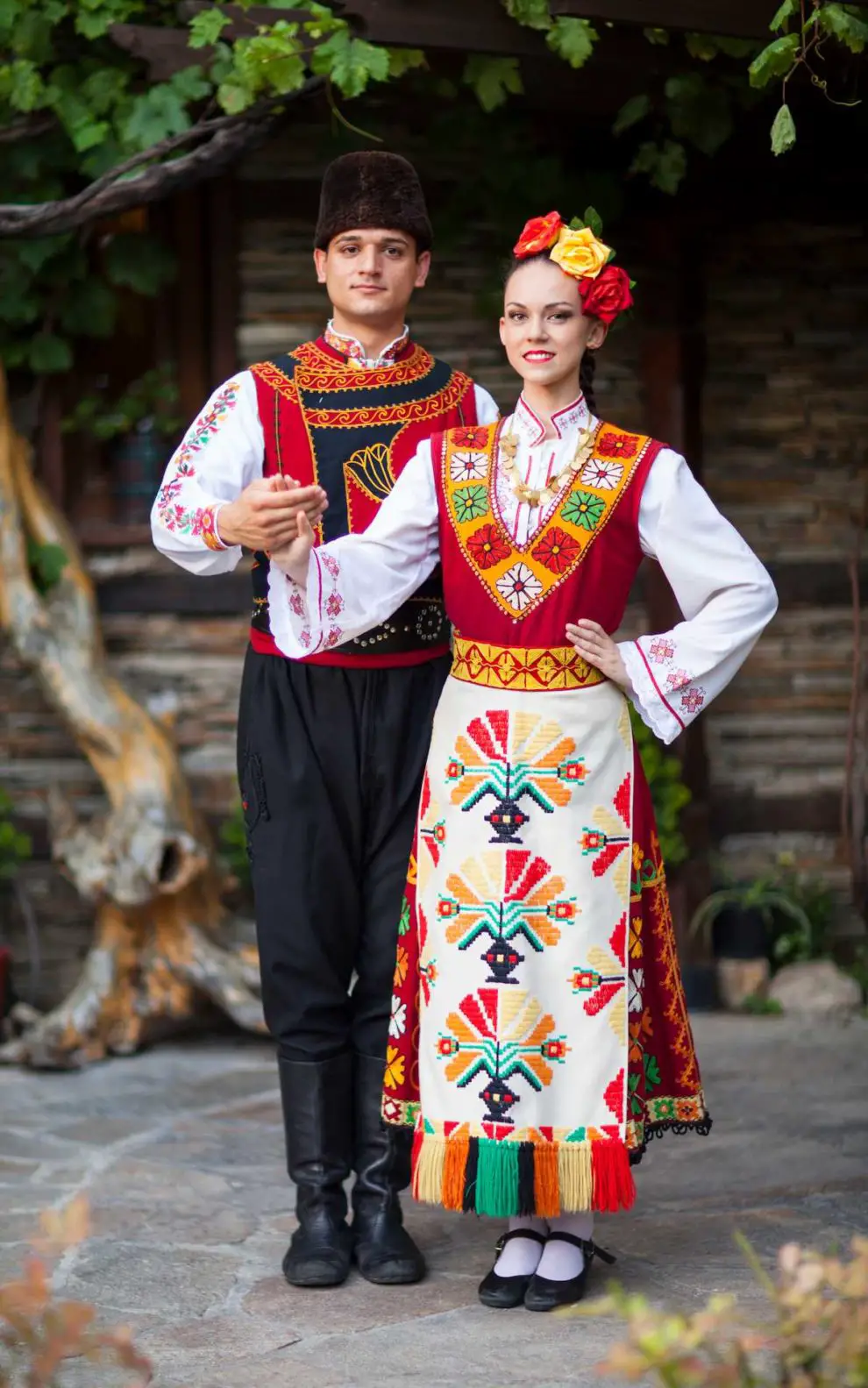 Национальный костюм Болгар