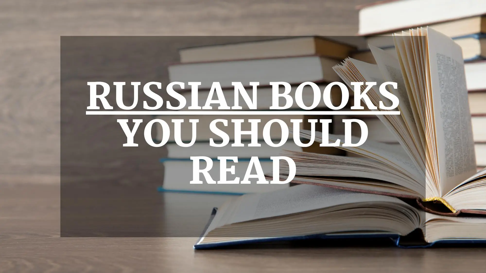 Top Russian books